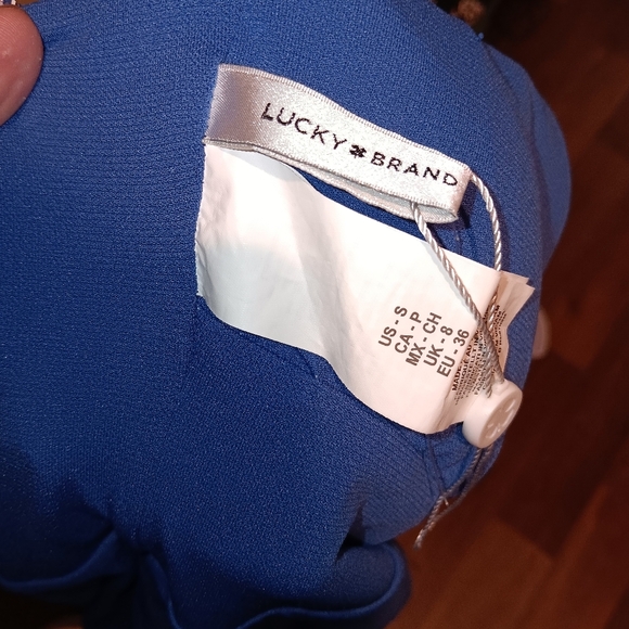 Lucky Brand Navy Tie-Dye One-Piece Swimsuit NWOT - Picture 3 of 3